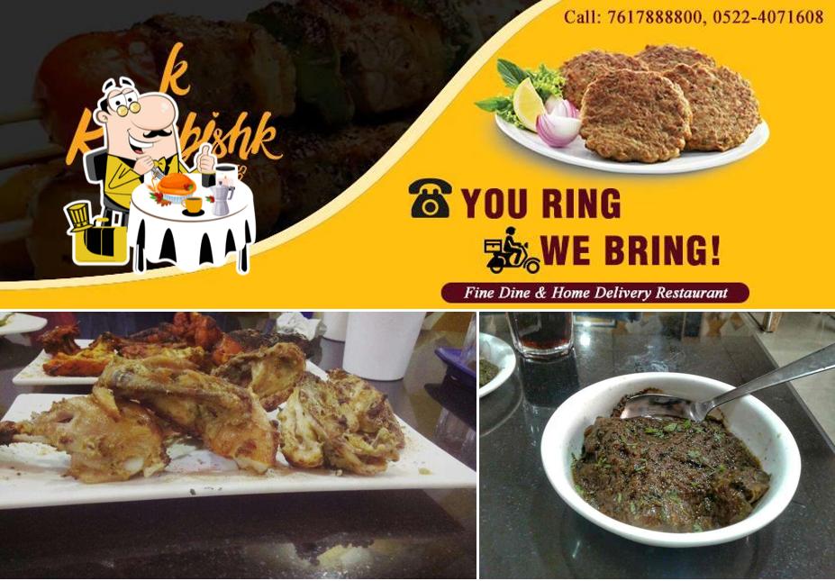Food at Kebabishk
