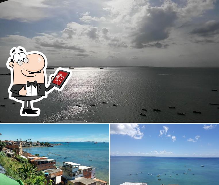 O exterior do Bar Recanto da Lua Cheia