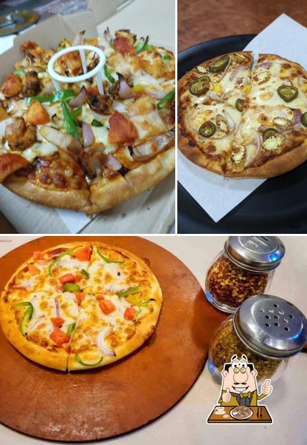 At Pizziano, you can try pizza