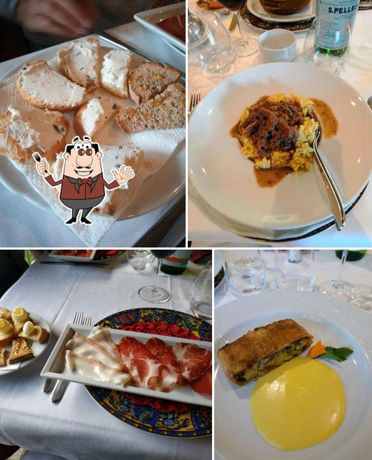 Cibo al Ristorante Al Maniero