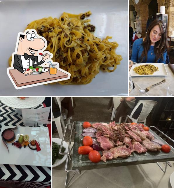 Cibo al Ristorante La Rocca