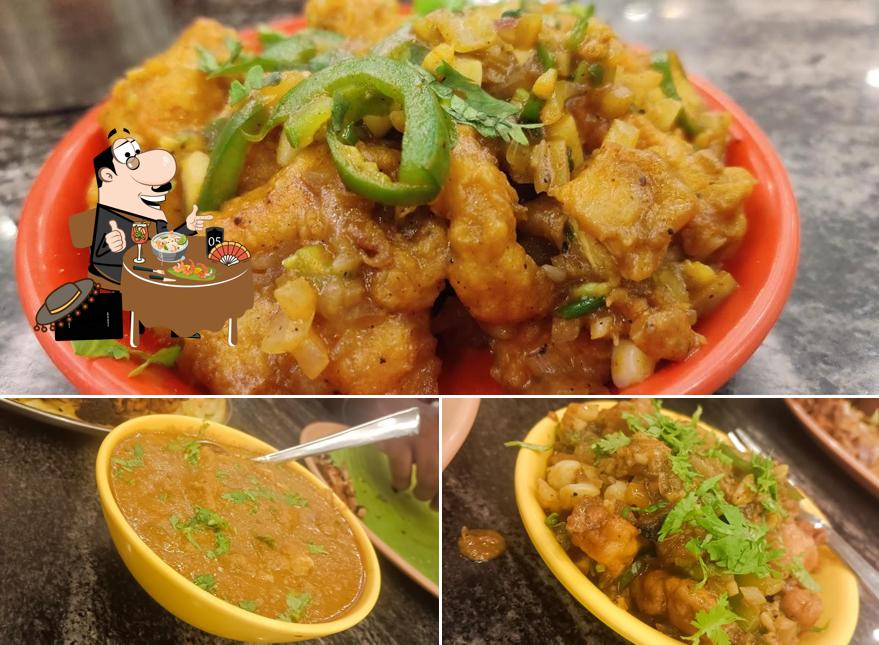 Meals at Sri Sampoorna Hotel