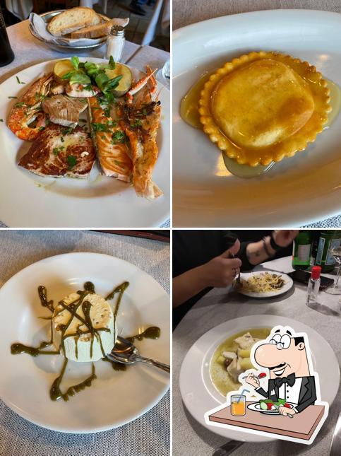 Cibo al Antica Osteria del Mare