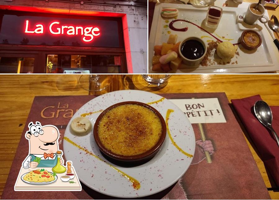 Crème brulée à La Grange