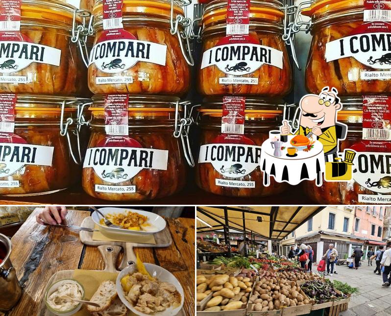 Platti al Osteria i Compari Venezia