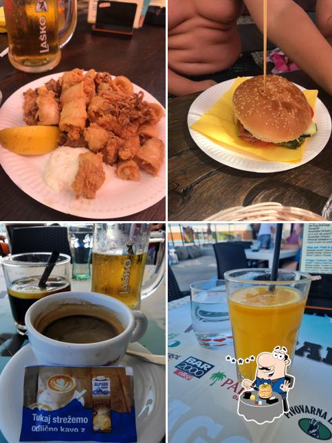 Cibo al Bar Spiaggia