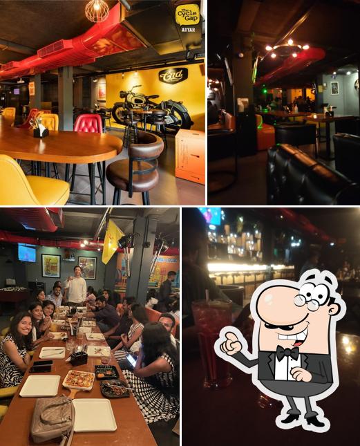 The interior of The Cycle Gap Adyar