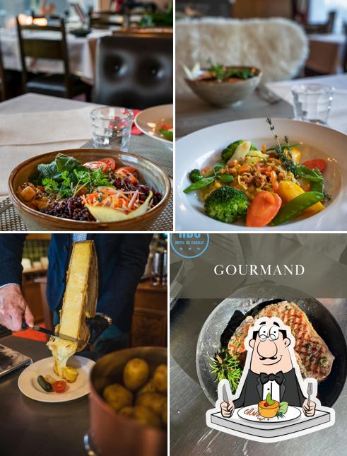 Platti al Restaurant L'Hôtel de Chailly