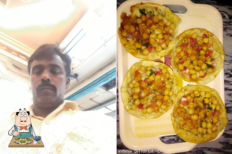 Tacos at Papdi Chaat Stall