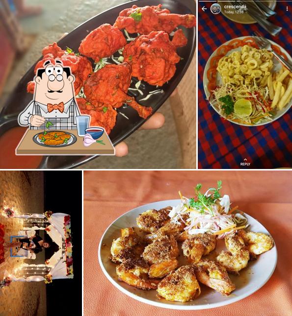 Chicken wings at Bistro Sun & Sea Beach Shack Cafe