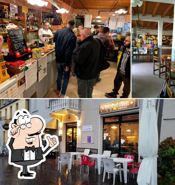 Gli interni di Tropical Pizza