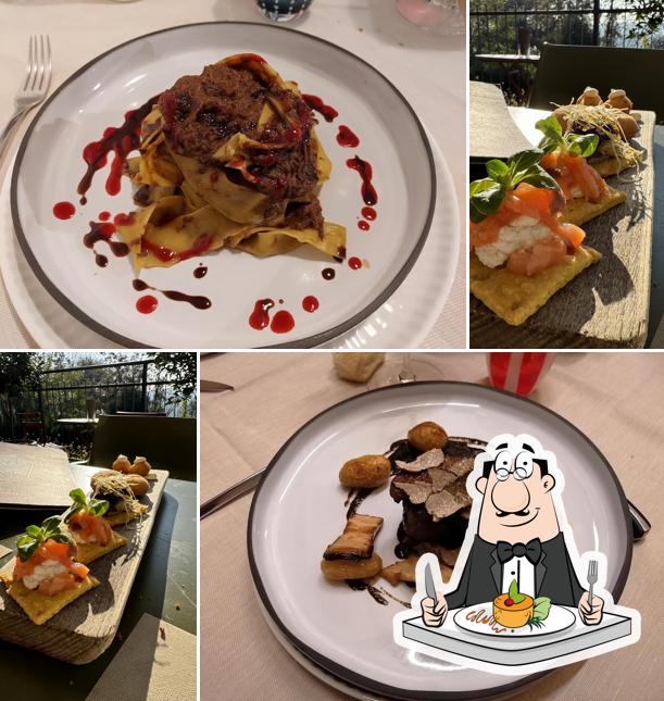 Platti al Osteria di Collalbrigo