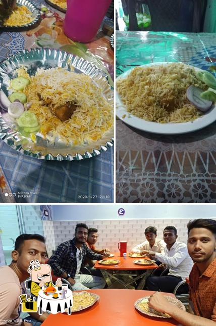 Food at Hazi Biriyani