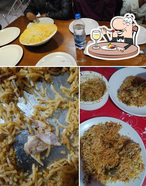 Food at Hyderabad's Biryani House