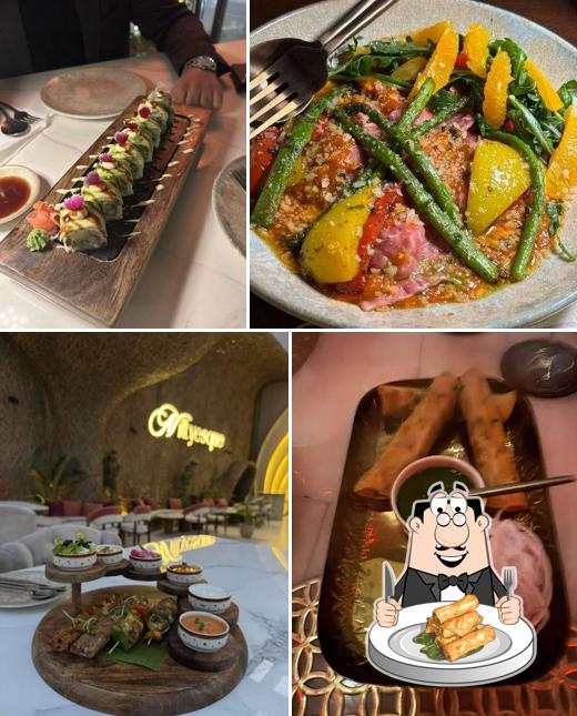 Spring rolls at Mittyesque