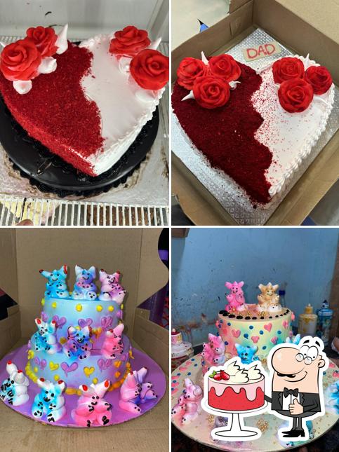 Red velvet cake at TANVI Bangalore Bakery
