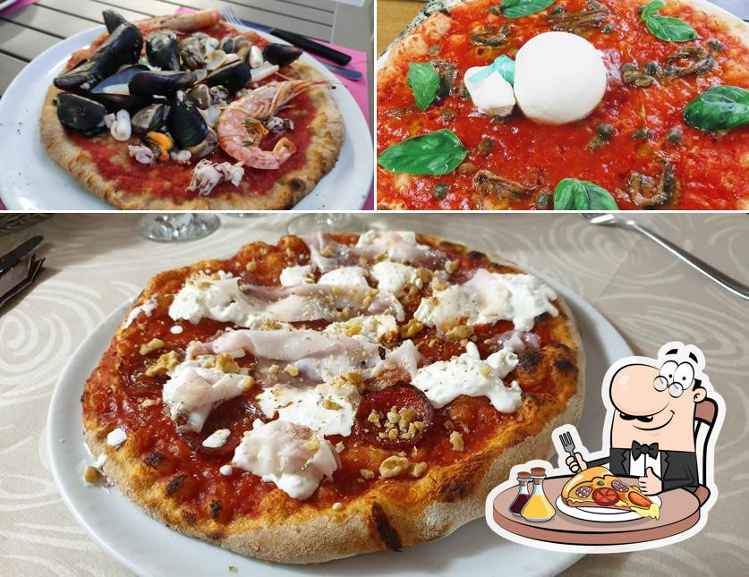 Scegli una pizza a Ristorante Pizzeria Le Giare