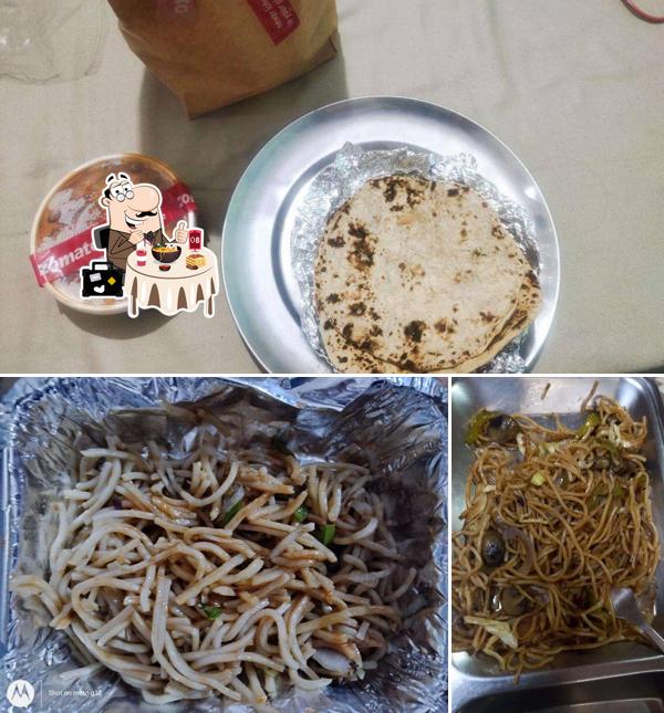 Food at Divine Sweets And Restaurant