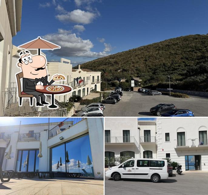 Guarda l'area esterna di Hotel Venere di Erice Resort e Spa
