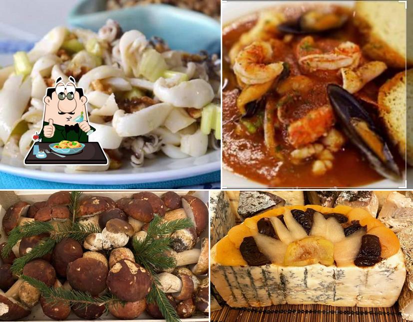 Platti al Osteria della Luna in Brodo