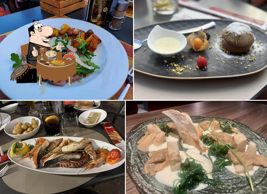 Platti al Pizzeria Ristorante al Fiume