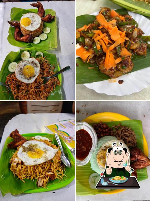 Food at Abang Raju's Nasi Goreng