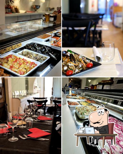 Gli interni di Costa Azzurra - Dal Crudo Al Cotto - Bistrot e Pescheria -