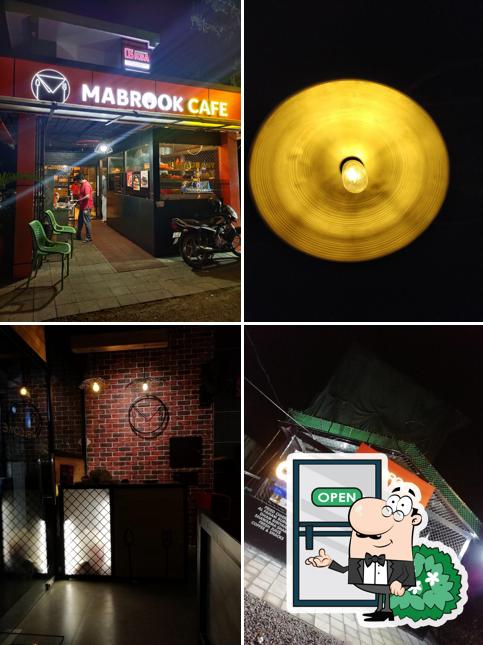 The exterior of MABROOk Café