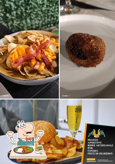 Platti al Ristorante Aum Ristopub - Bistrò Ed Eventi, Aperti A Pranzo