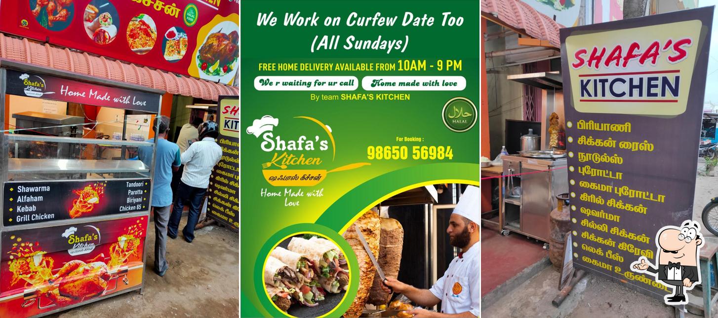 The interior of Shafa's Kitchen