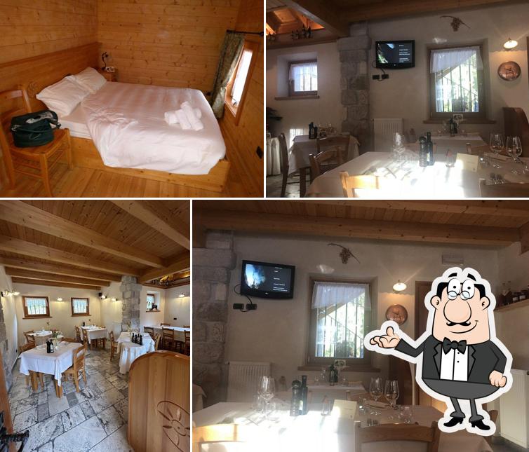 Gli interni di Rifugio Vallata