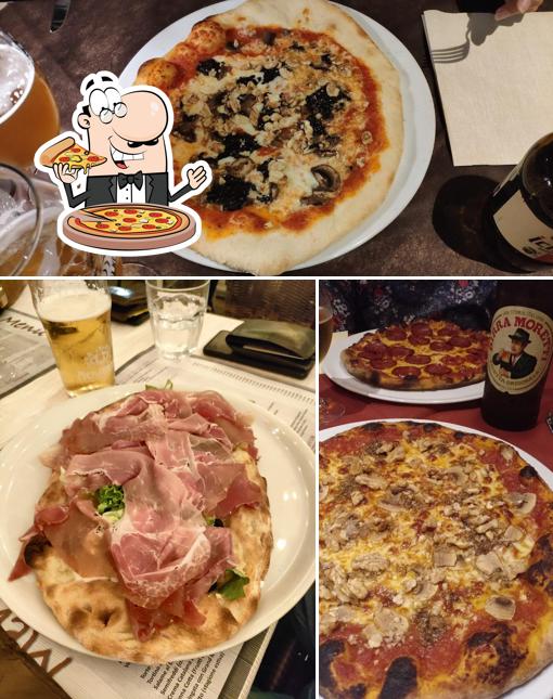 Scegli una pizza a Ristorante Pizzeria La Curvetta