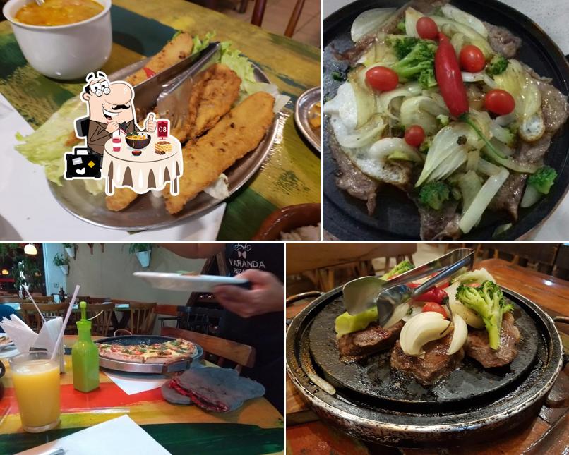 Platos en Varanda Restaurante Pizza Bar