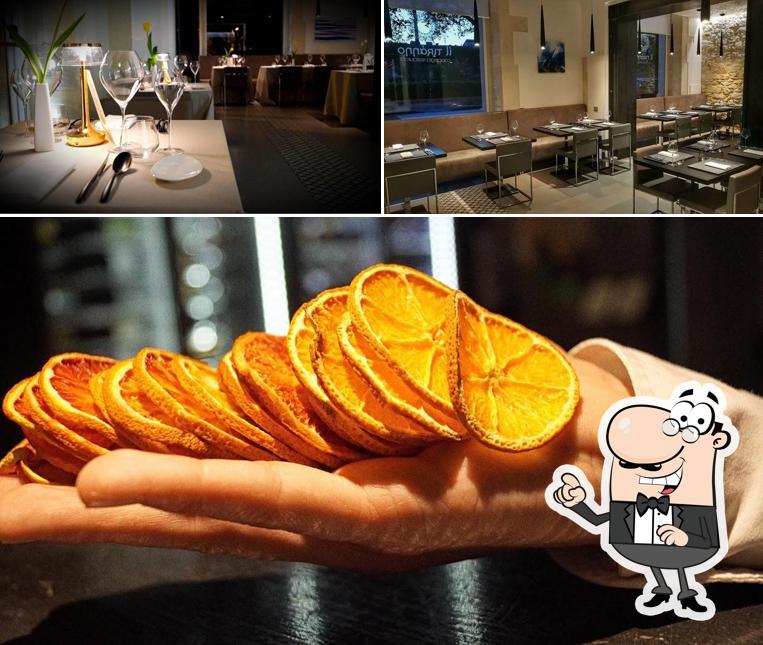 Gli interni di Il Tiranno Caportigia Restaurant