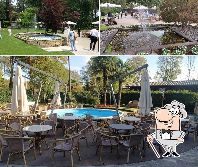 Tra le varie cose da A ca 'del Zep si possono trovare la esterno e tavolo da pranzo