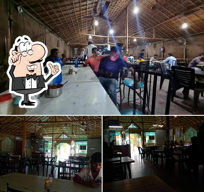 Take a seat at one of the tables at Honest Dalbati