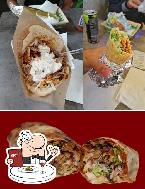Panino con maiale stirato al Baba Kebab Quartucciu