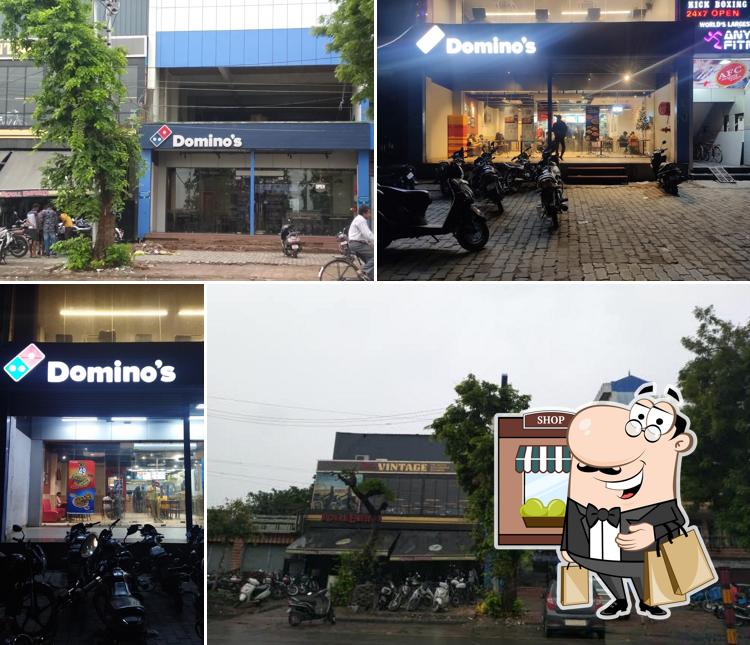 The exterior of Domino's Pizza Saket Nagar, Kanpur