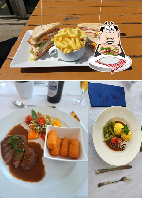 Club sandwich al Restaurant Le Jardin