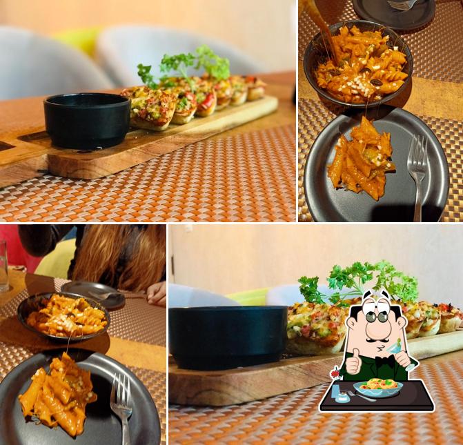 Food at THE HUB INN