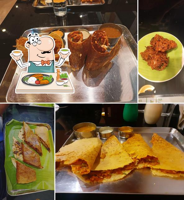 Meals at Vaiga's Oottupura Vegetarian Restaurant