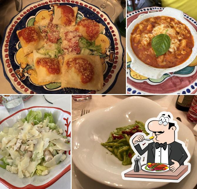 Platti al Hotel Buca di Bacco