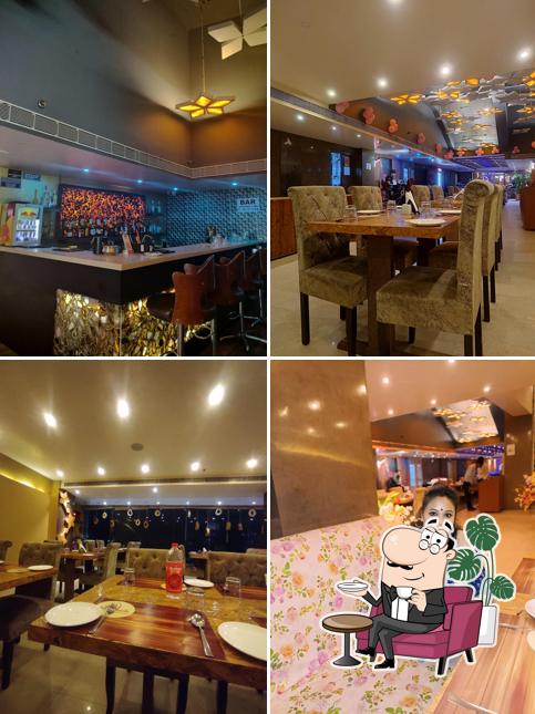 The interior of Food Mafia