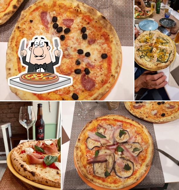 A L’Antica Ricetta, puoi prenderti una bella pizza