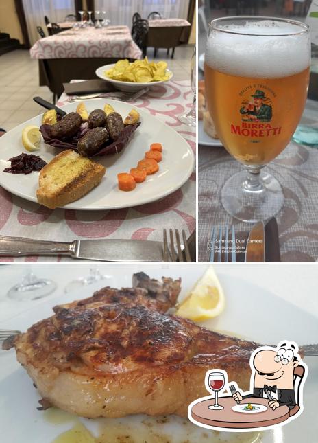 Spezzatino di maiale al Albergo Ristorante Amerino