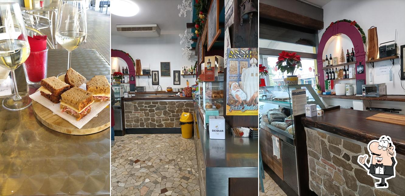 Gli interni di Bar al Sole