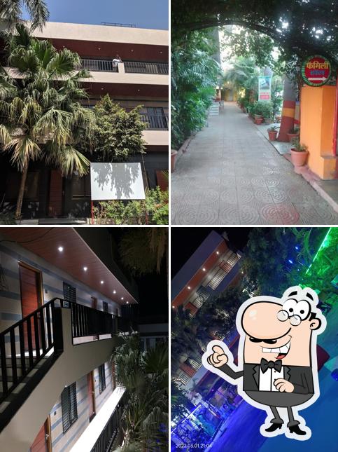 The exterior of Hotel Sourabh
