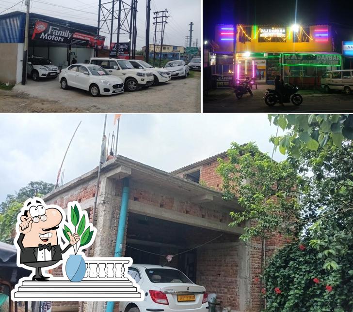 Check out how Raj Darbar hotel and restaurant looks outside