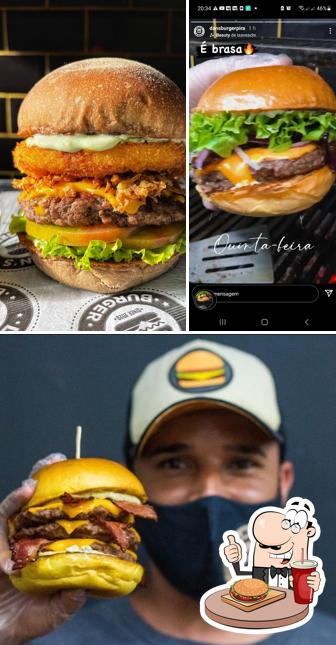 Hambúrguer em Dan's Burger