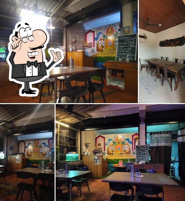 The interior of Nagvekar's Restaurant
